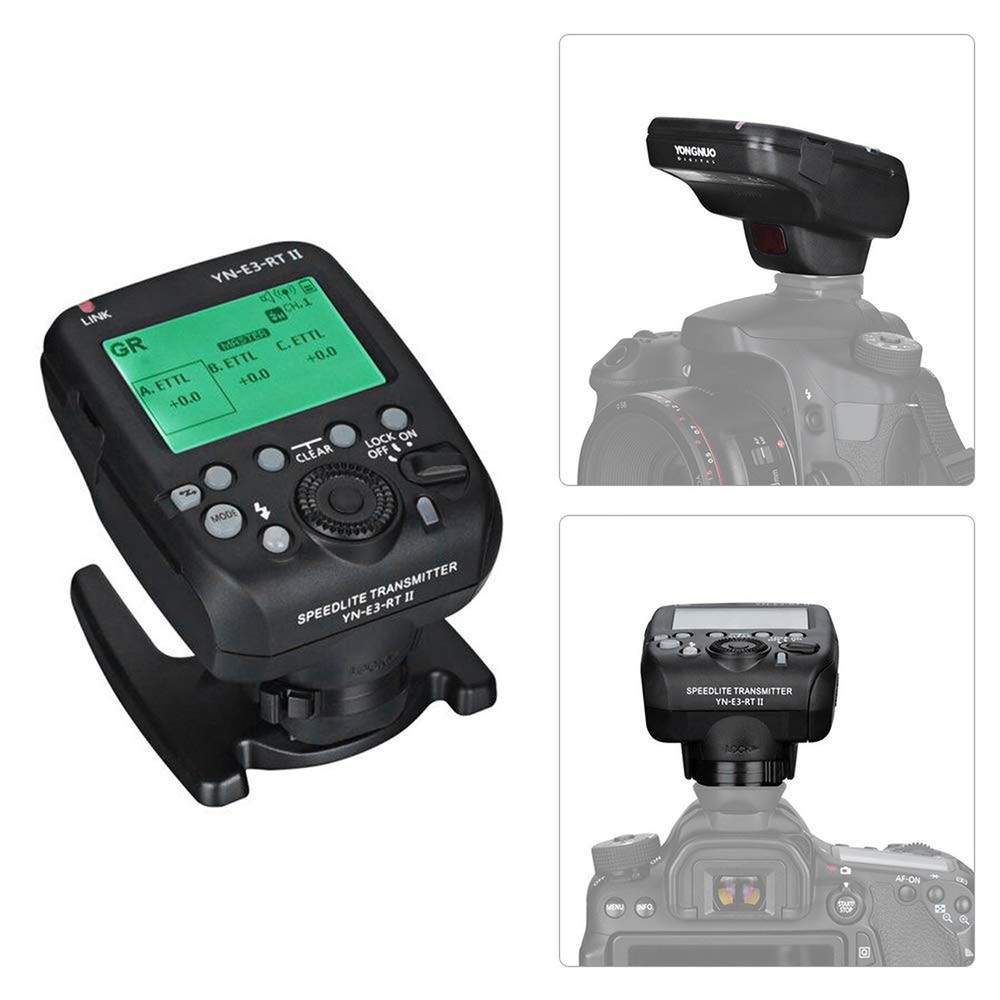 YONGNUO YN-E3-RT II On-Camera Flash Speedlite Transmitter Flash Trigger Compatib