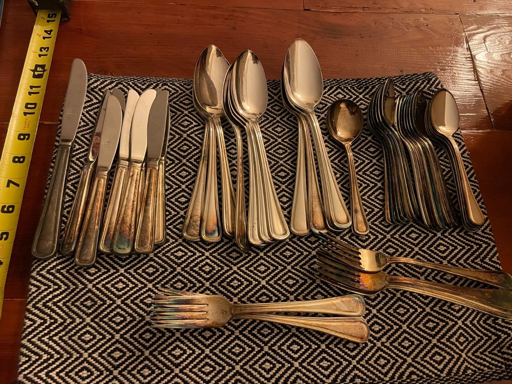 49 Piece Delta Airlines First Class Silverware - 1980/90's