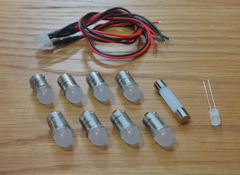 McIntosh C20 preamp front panel LED lamps kit bulbs lights instruction