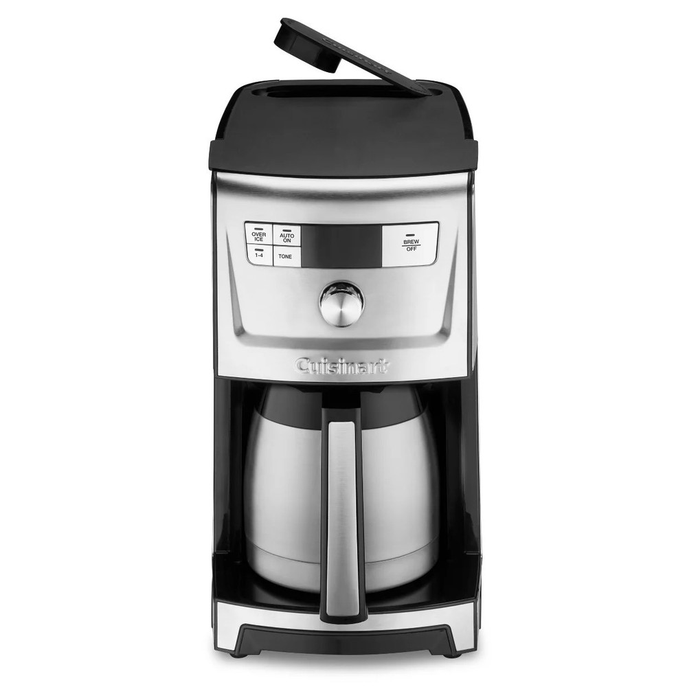 Cuisinart 12 Cup Programmable Thermal Coffeemaker Black/Silver DCC-3700