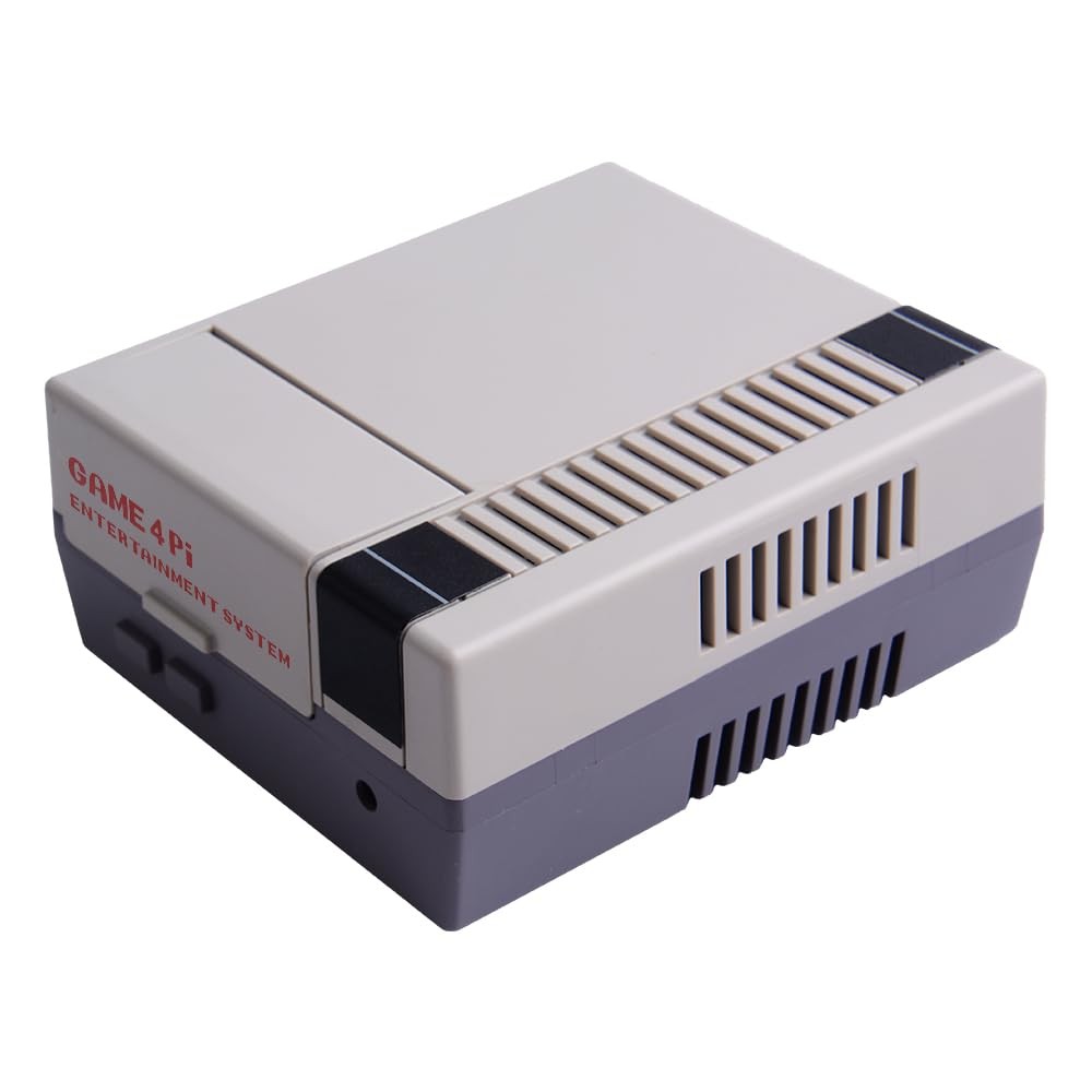 GeeekPi Case for Raspberry Pi 4, 4 with Cooling Fan and 4 Grey