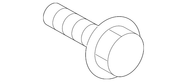 Genuine Nissan Front Mount Bracket Bolt 31377-JN00A