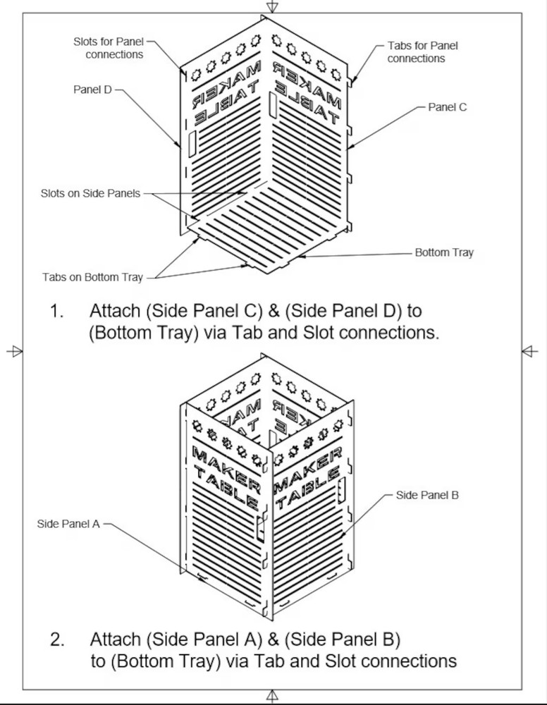 Metal Backyard Burn Bin