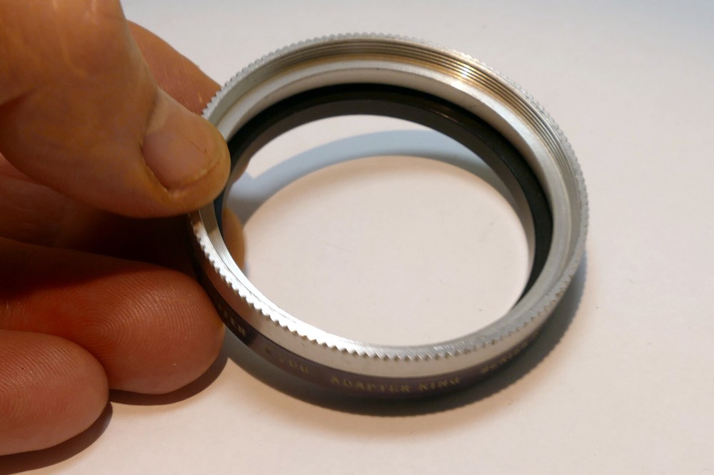 Tiffen # 706 Series 7 VII Adapter with Retaining ring for 49mm threads