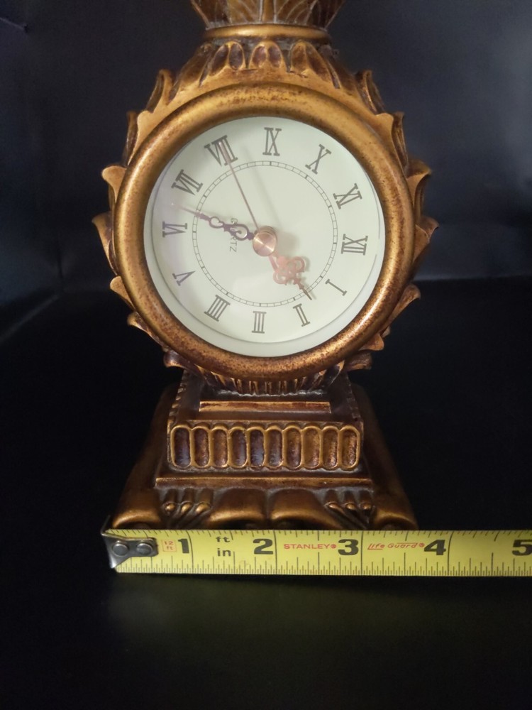 Pineapple Clock Works Great! Copper/Gold Color