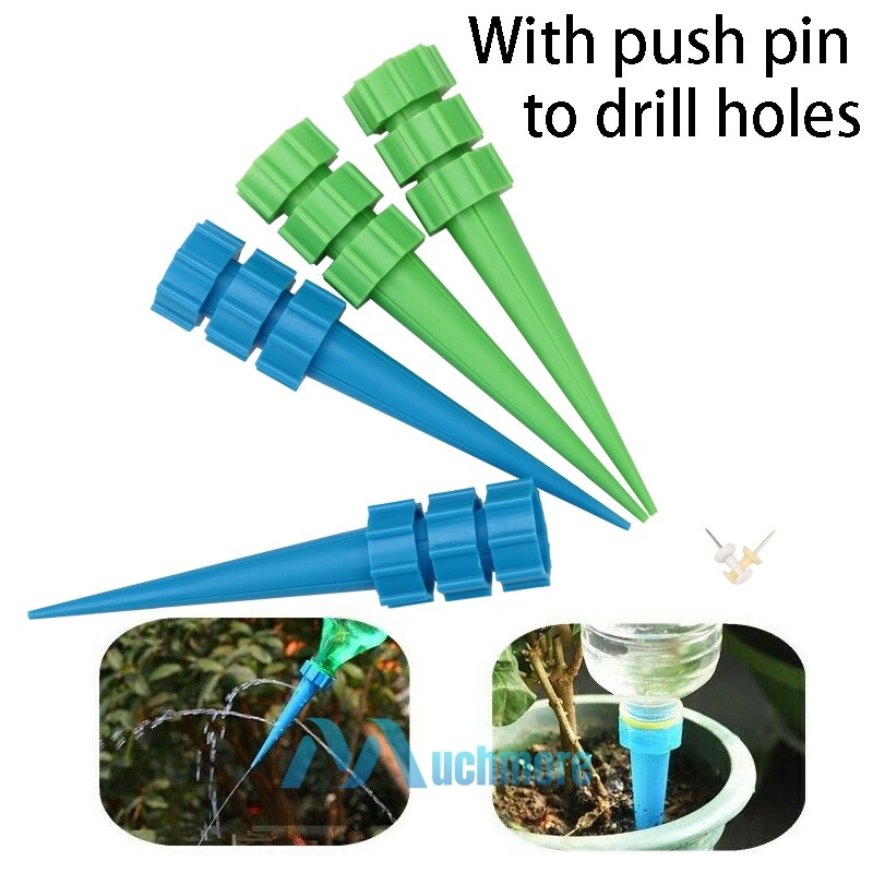 12Pcs Self Watering Spikes Automatic Irrigation Watering Drip System for Plants