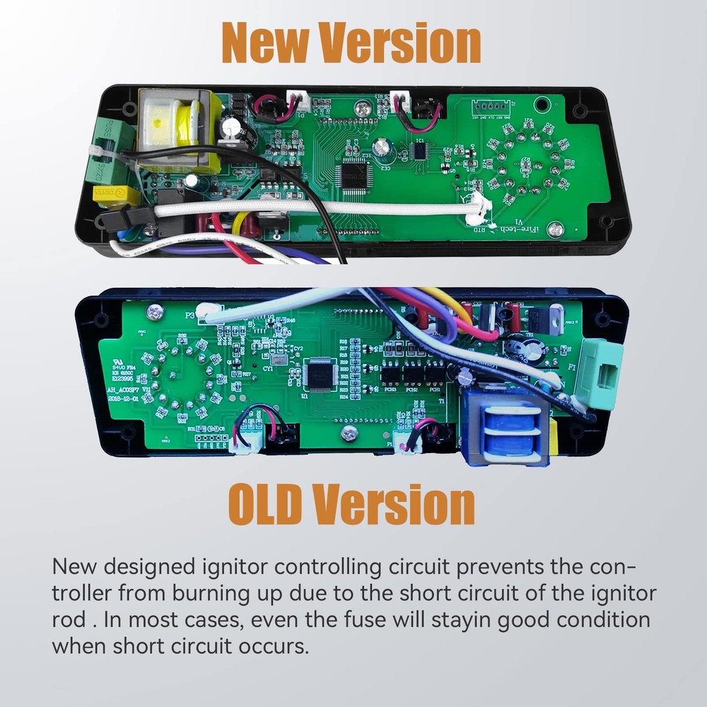 Upgraded Control Board for Pit Boss Wood Controller Board,