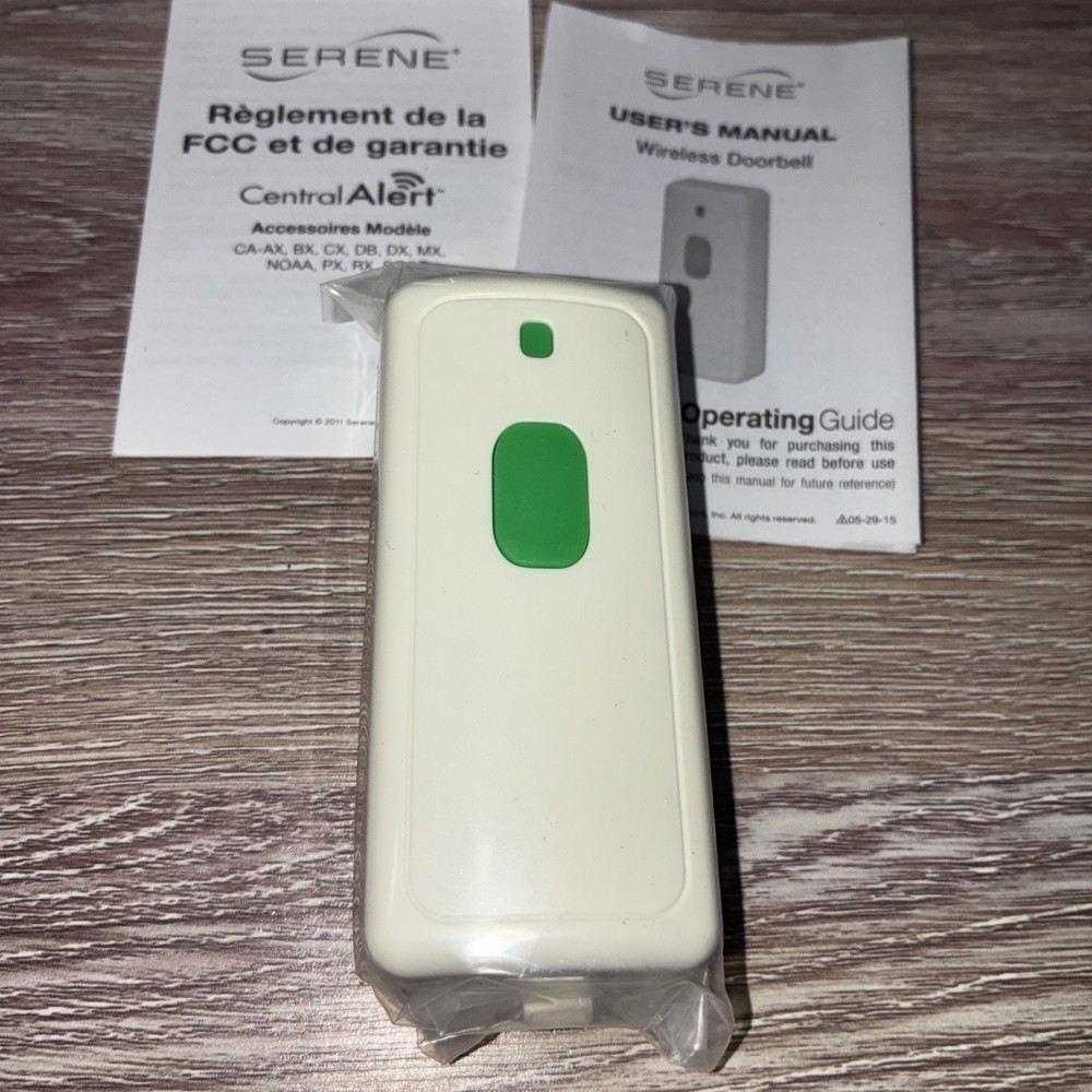 Serene Innovations CentralAlert CA-DB Doorbell Button