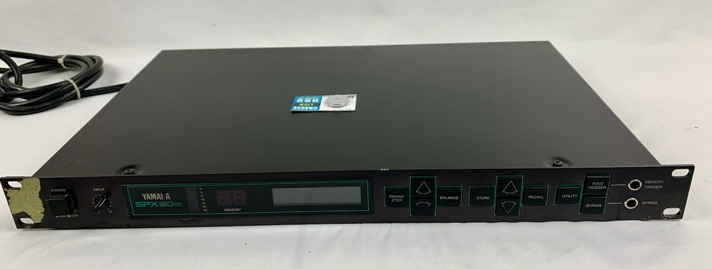 Yamaha SPX90 II Studio Multi-Effects Processor ReverbDelay SPX-90-II SPX90II