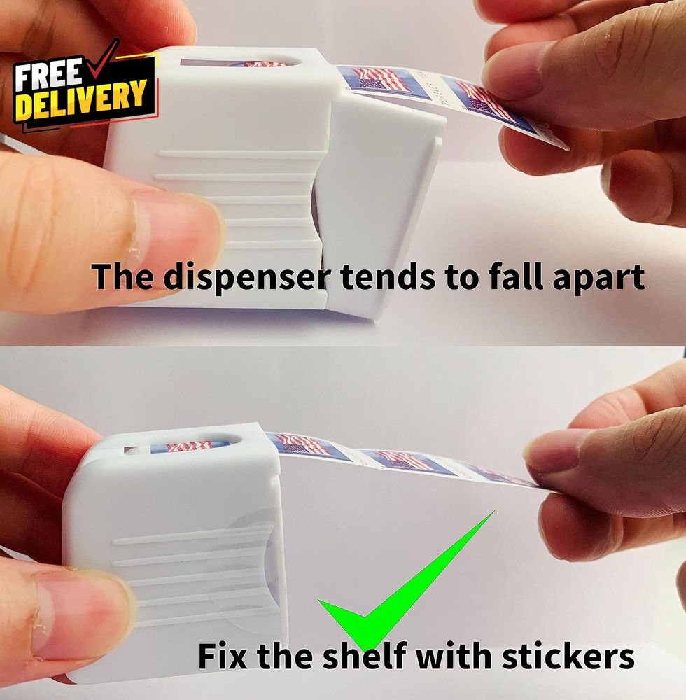 Stamp Roll Dispenser Postage Stamp Dispenser