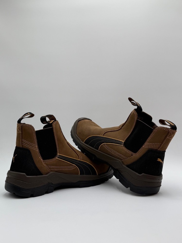 PUMA TANAMII BROWN MID Men's NEW Safety Work Boot Brown Multiple Sizes