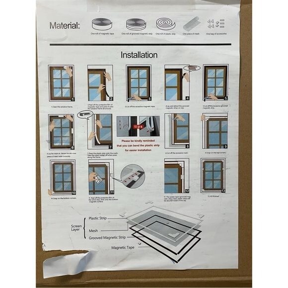 NIB Magnetic Screen Making Kit