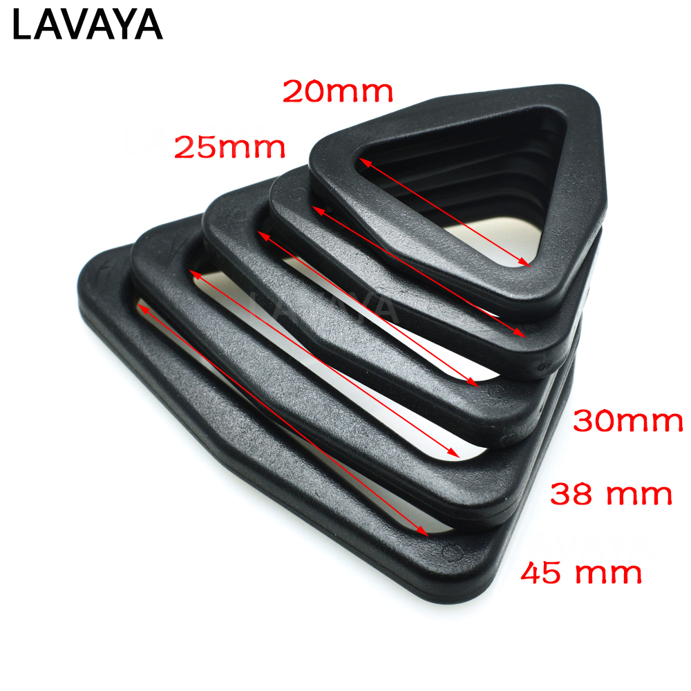 Plastic Triangle Slider Adjust Buckle for Backpack Straps Webbing