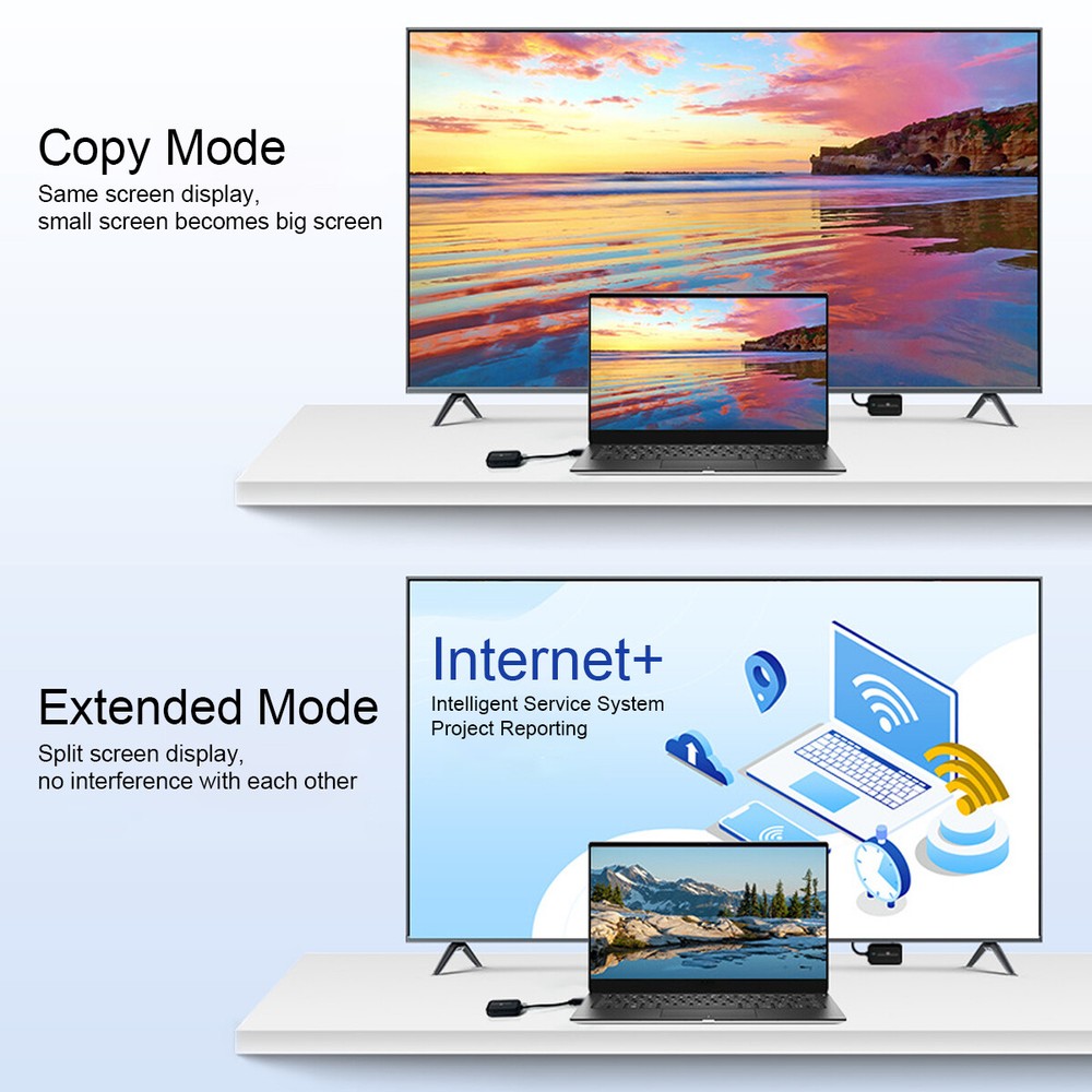 4K Wireless HDMI Display Video Transmitter Receiver Extender for Camera PC To TV