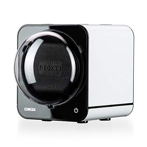 Watch Winder for Automatic Watch with Vertical Rotor Stop (with AC White