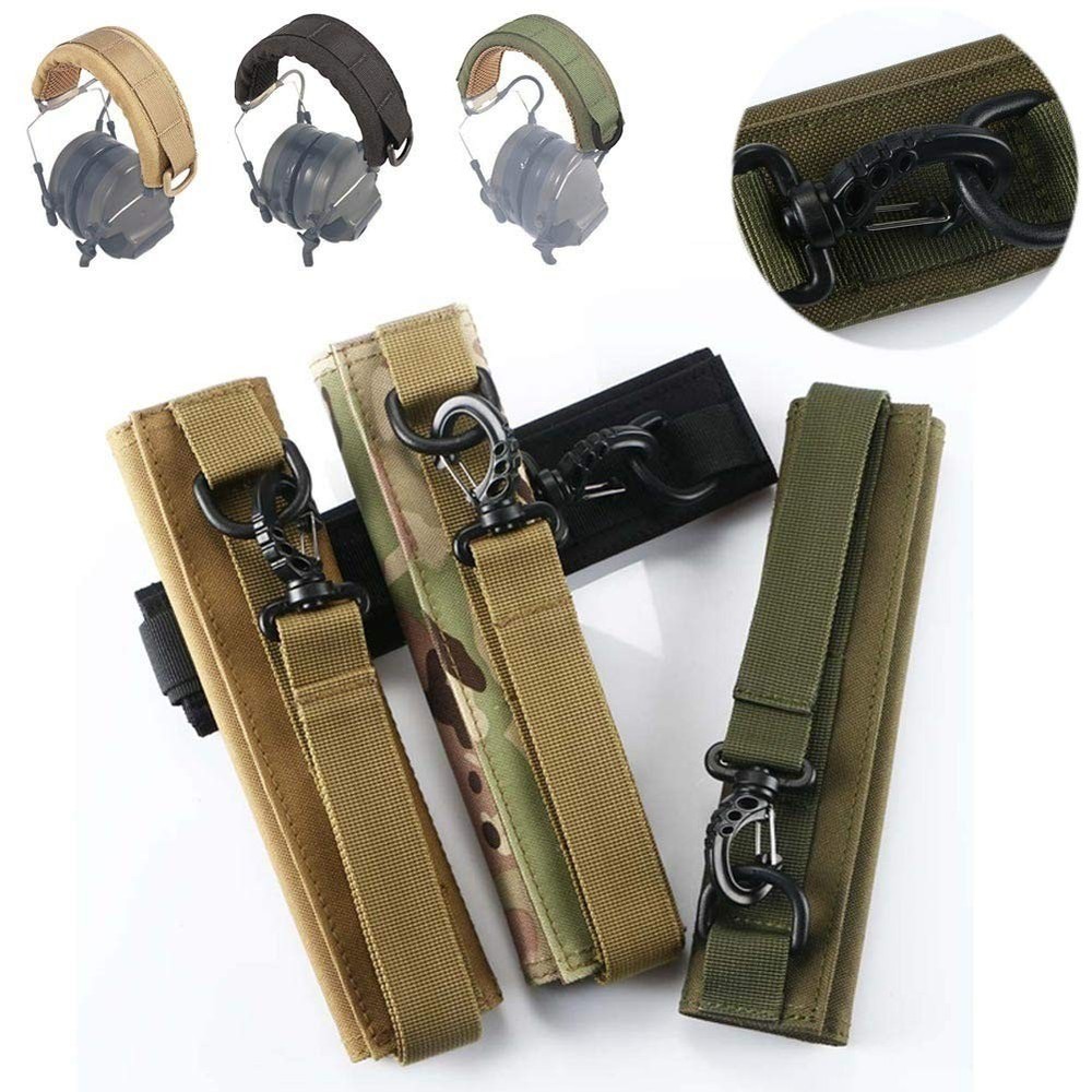 Headphone Headband Cover Wrap Advanced Modular Headset Shooting Earmuffs Prot...