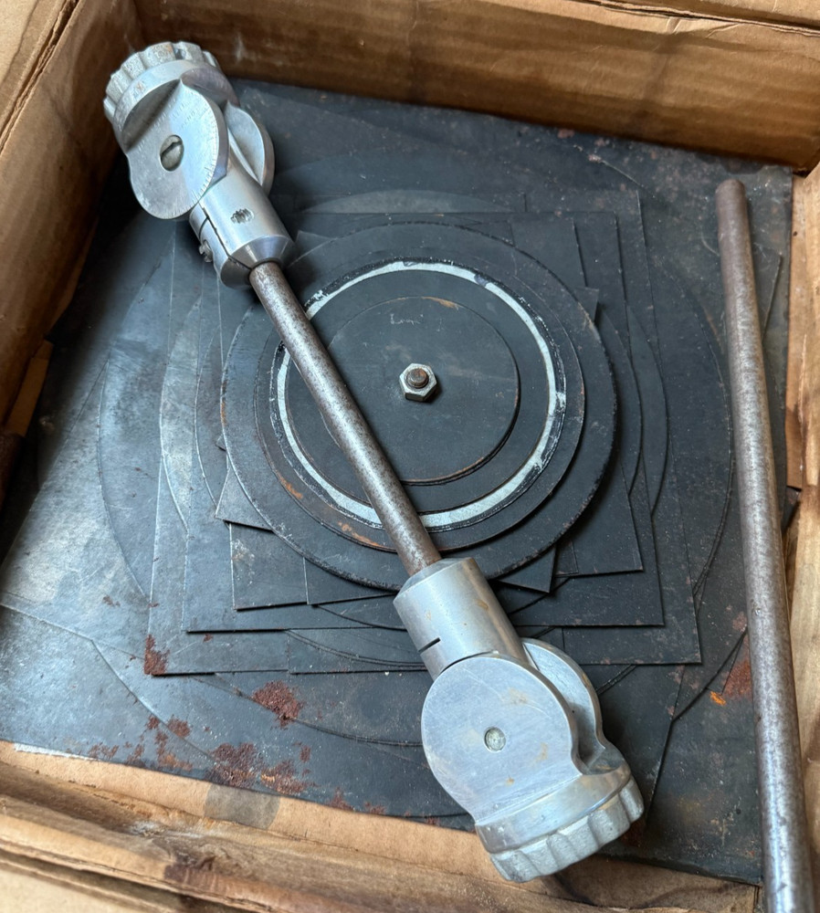 Vintage Jet Tool Co. Simplifying Geometry Drafting or Layout Tool Set w/Book