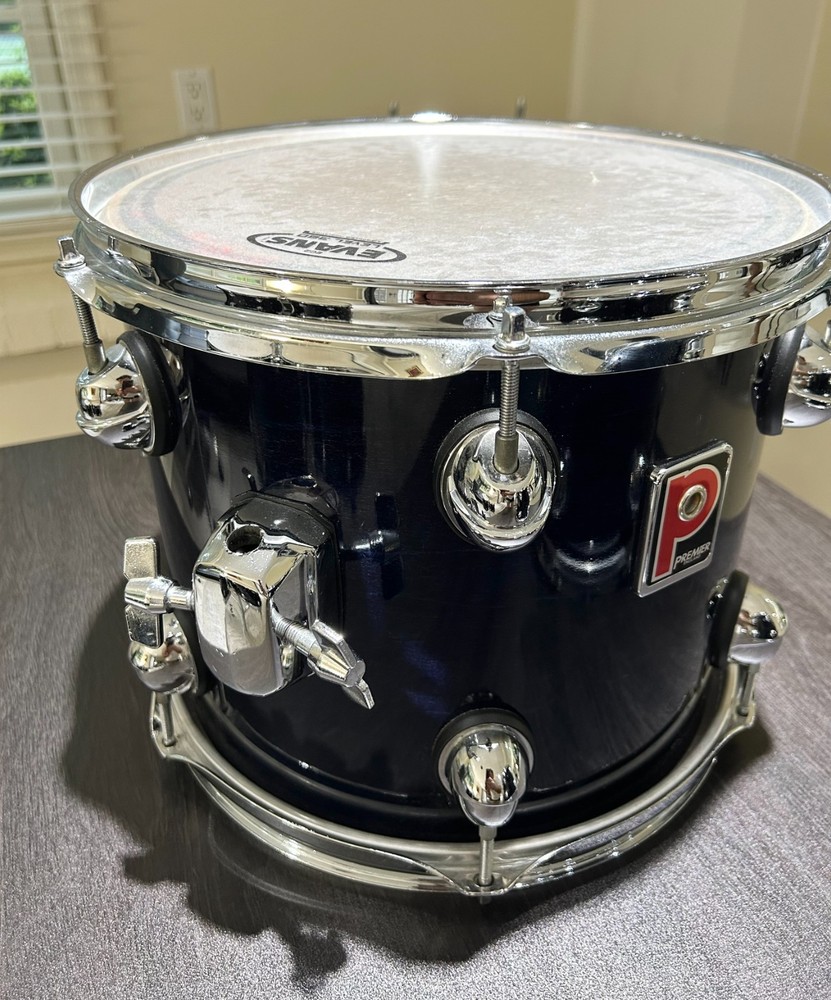 Vintage 90s Premier Genista drum set - 5-pc shell pack