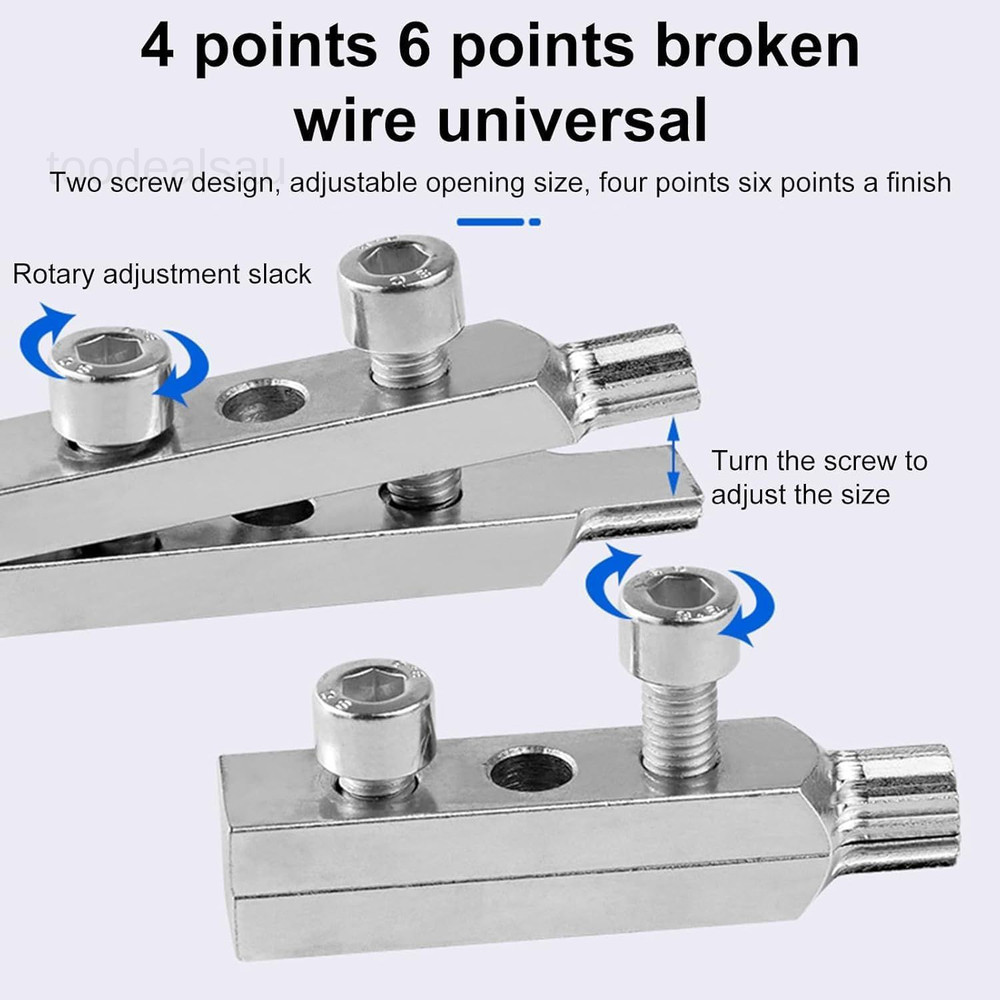 Stripped Screw Extractor, Broken Screw Broken Pipe Broken Faucet Removal Tool..