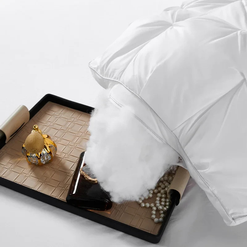 2-Piece Sleep Pillow Set, Soft Supportive Bed Pillows, Suitable for Back.