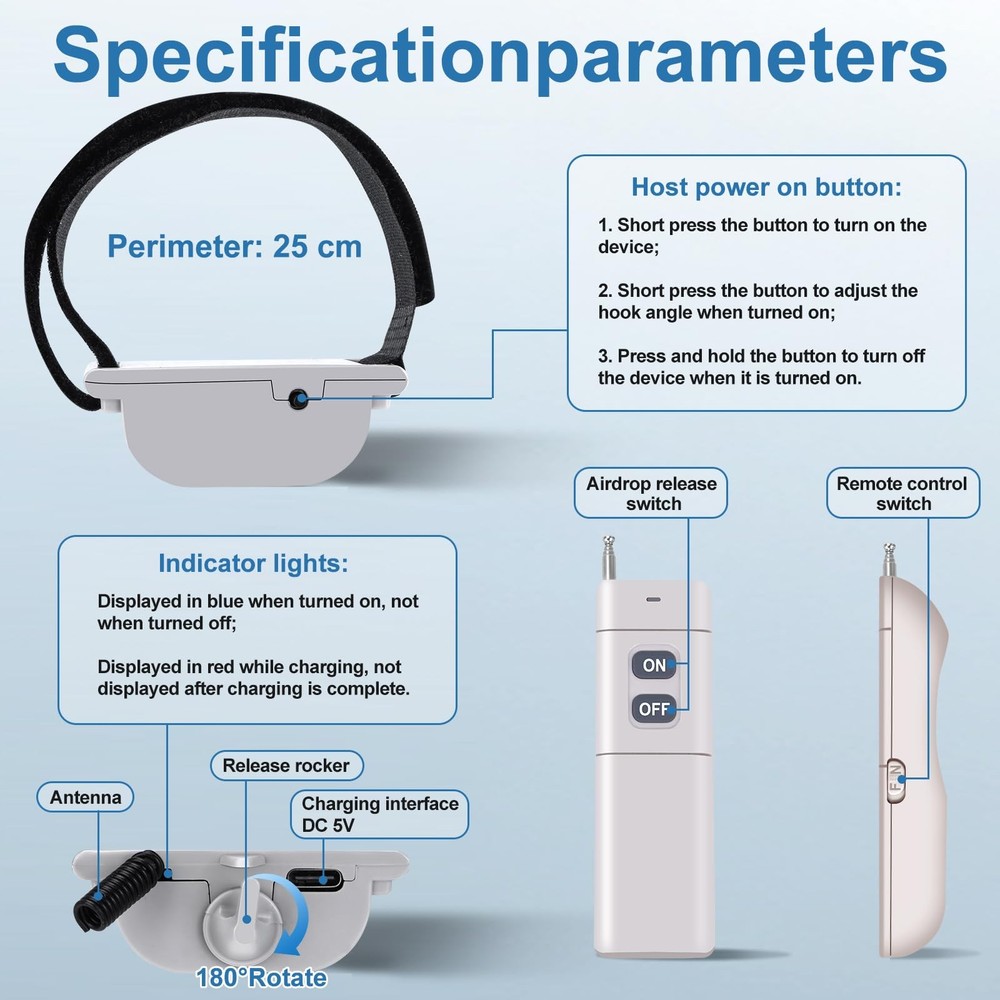 Universal Drone Airdrop System Compatible with