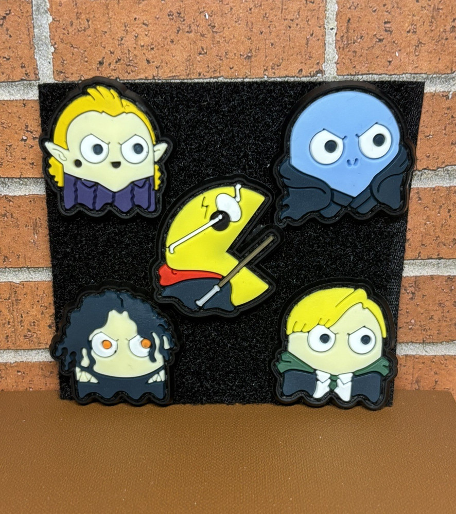 Tactical PVC Patch - Pacman Potter Patch - Hook Loop Funny Harry Patch