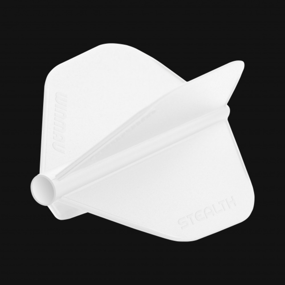 Winmau Stealth Standard 150 Micron Molded Flight - White
