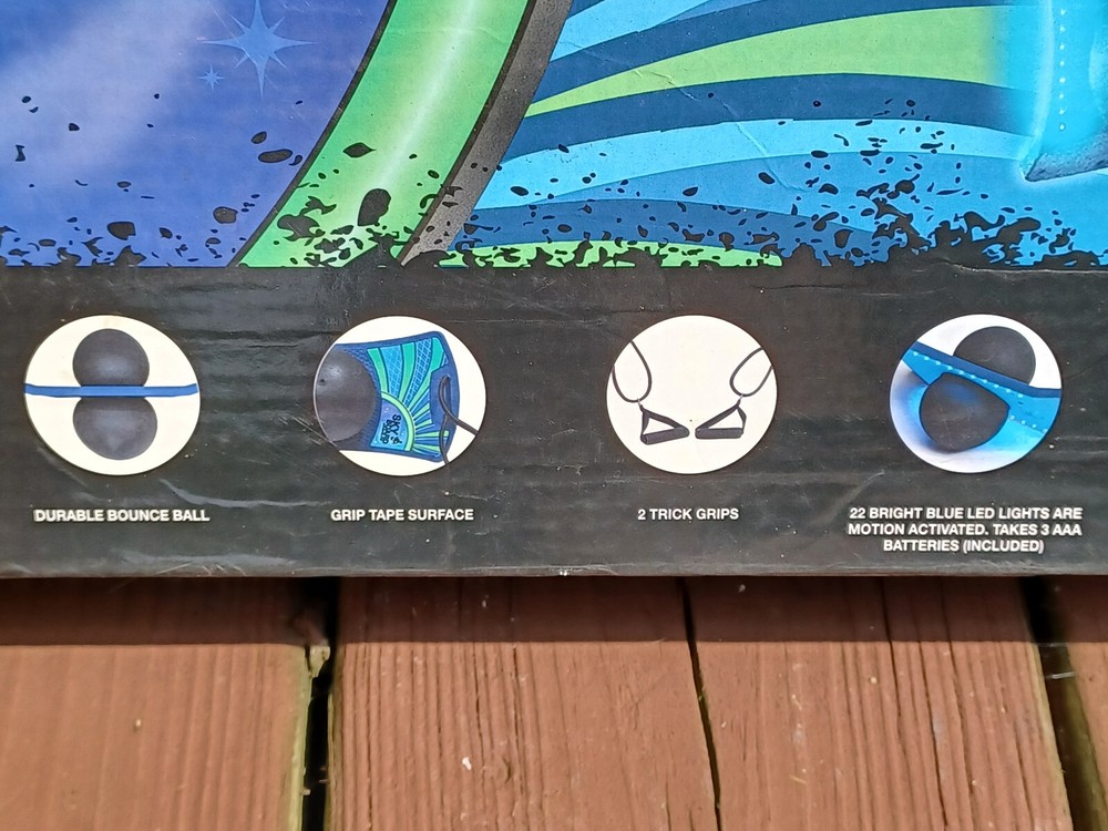 Sky Board Underglow Slackers With All Attachments NIB