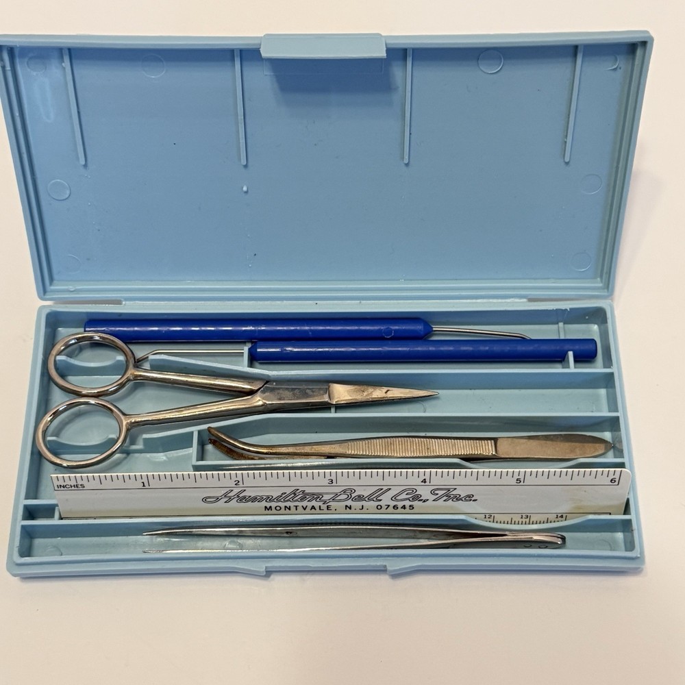 Hamilton Bell Dissection Kit With Blue Case