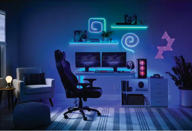 Ecosmart 6.5 ft RGBWIC Dynamic Color Neon Flex Strip Light