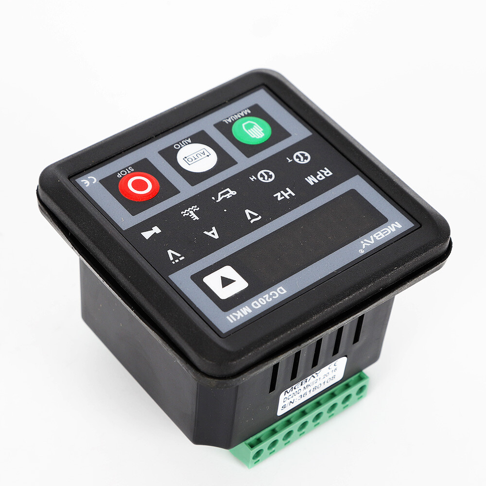 DC20D Genset Controller Automatic Generator Start Controller Module LED Display