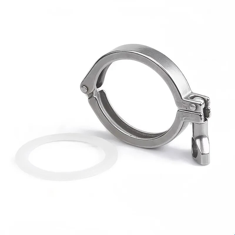 Metal Sanitary Tri Clamp Ferrule Fitting Flange Durable Steel Pipe Tools 2inch