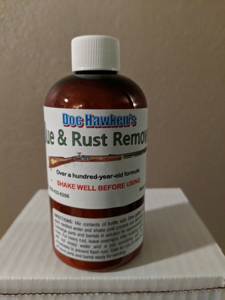  Blue/Rust Remover. Thompson Center Hawken Renegade CVA  Muzzleloader 