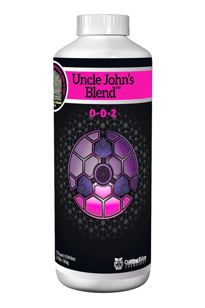 Cutting Edge Uncle John's Blend 0-0-2 ~ Potassium along with Iron - Hydroponics