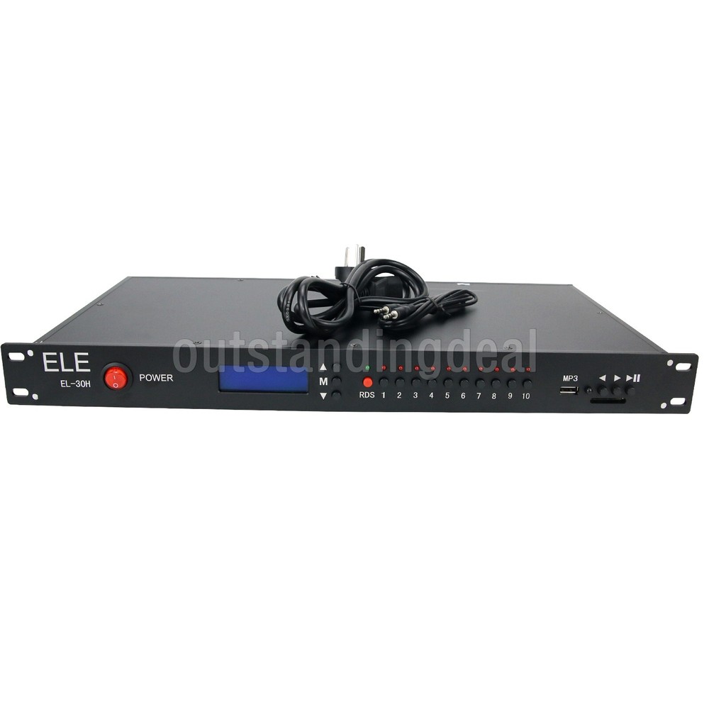 ELE EL-30H 30W FM Broadcast Transmitter FM Transmitter w/ RDS & Power Amp Module