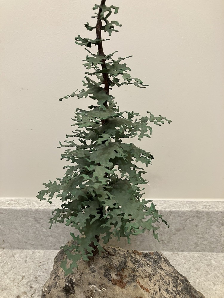 Metal Tree Sculpture