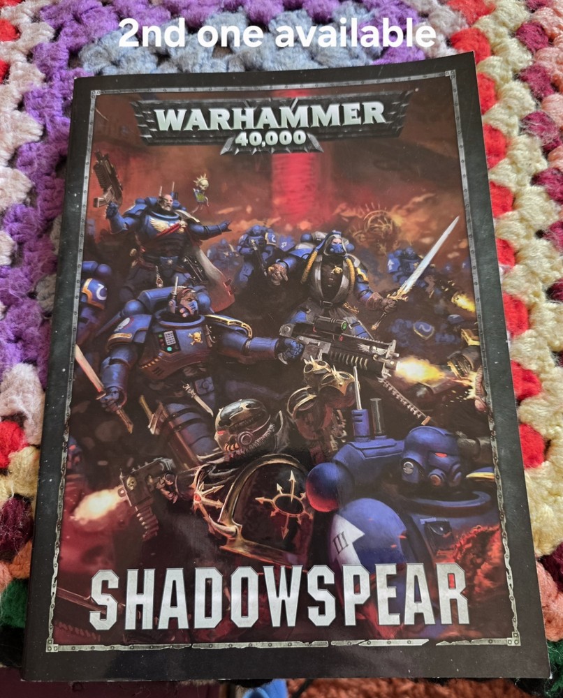 Warhammer 40k Shadowspear softcover book