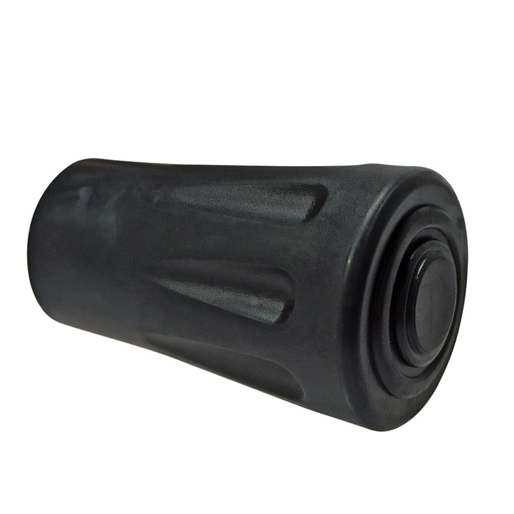 8Pcs Trekking Pole Tips Replacement Protectors, Rubber Feet for Hiking Black