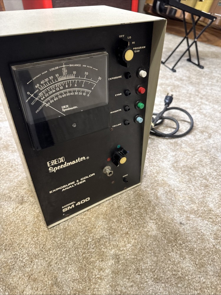 Eseco Speedmaster Exposure & Color Analyzer MS 400 UNTESTED