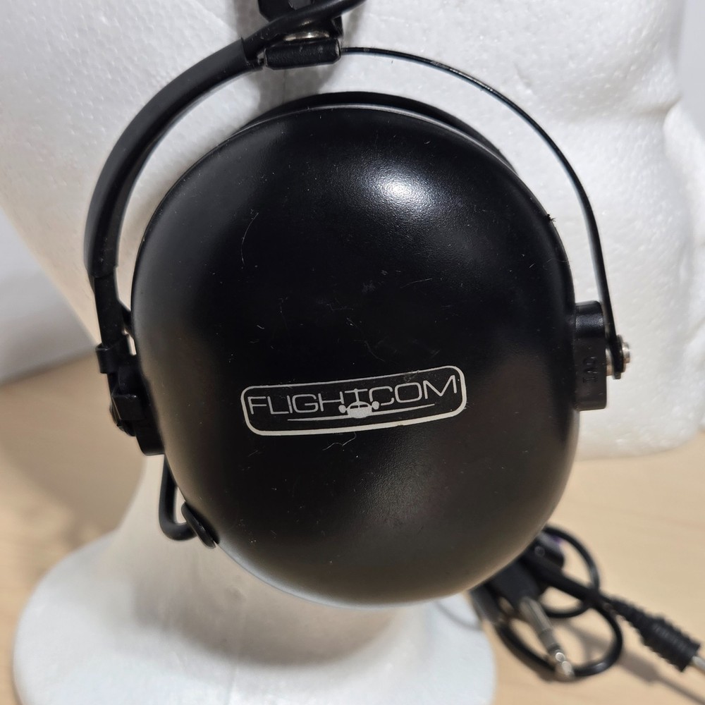 FlightCom Aviation Aircraft Headset