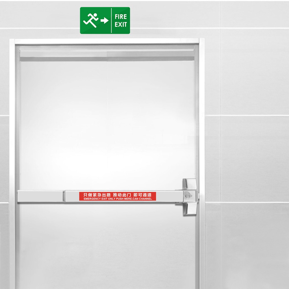 Panic Exit Device Emergency Lock Hardware Latches Door Push Bar Heavy Duty 31"