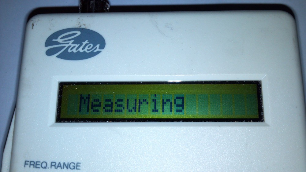 Gates Sonic Tension Meter / Model A