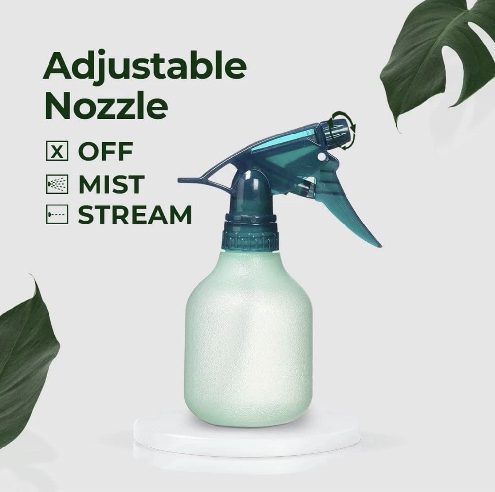 Rayson Empty Spray Bottle Refillable Container, Fine Mist Sprayer Trigger 3 Pack
