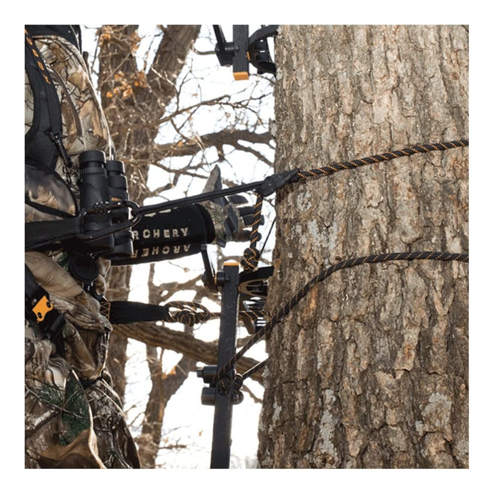 MUDDY Safety Harness Lineman's Rope (Black/Orange)