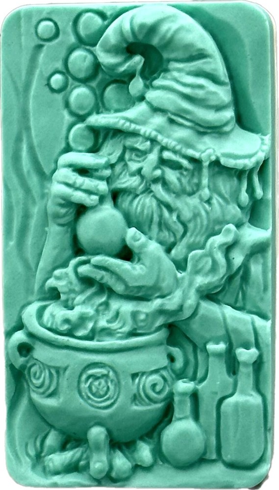 ALCHEMIST SILICONE MOLD for soap making and other crafts WIZARD