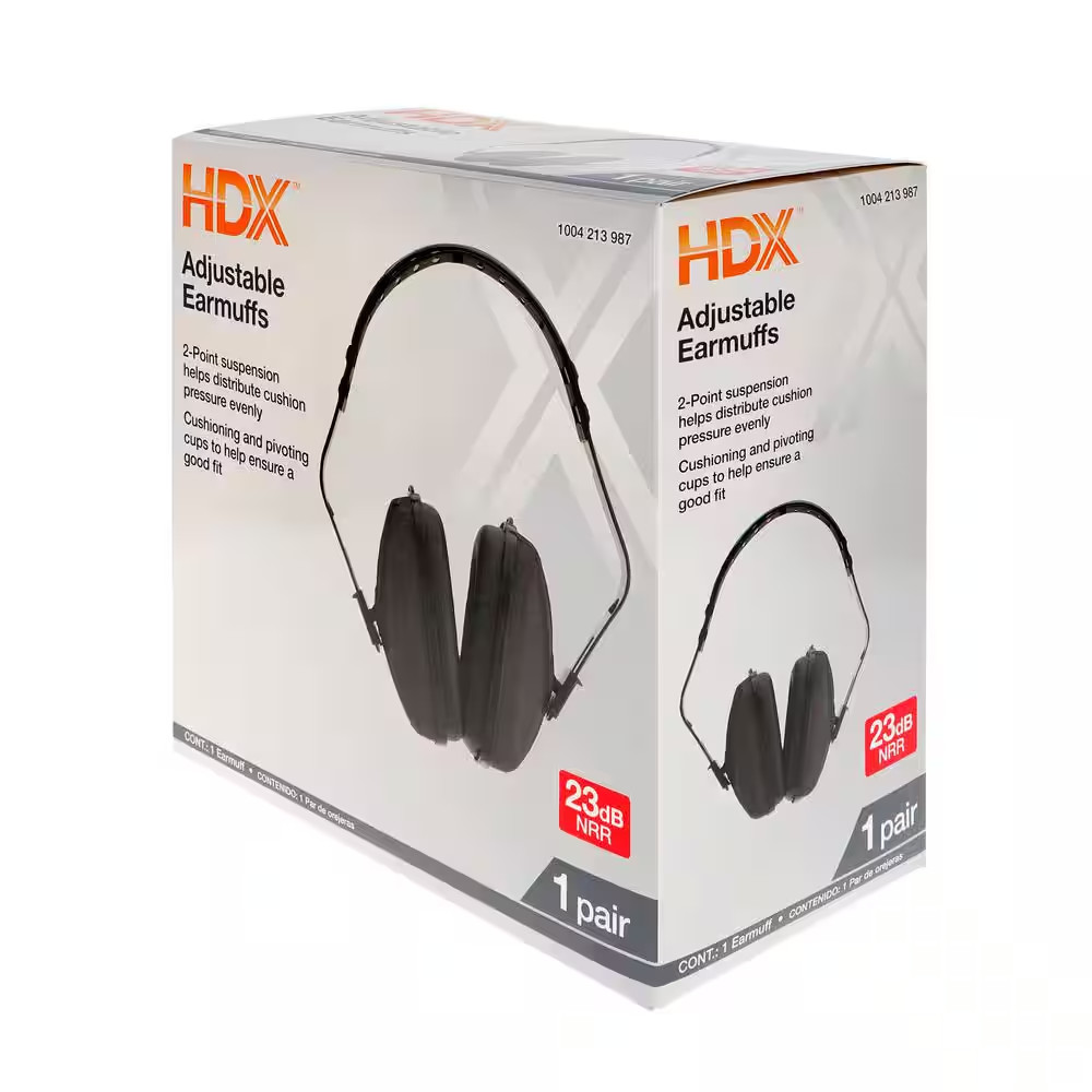 NRR 23 Db Black Ear Muff