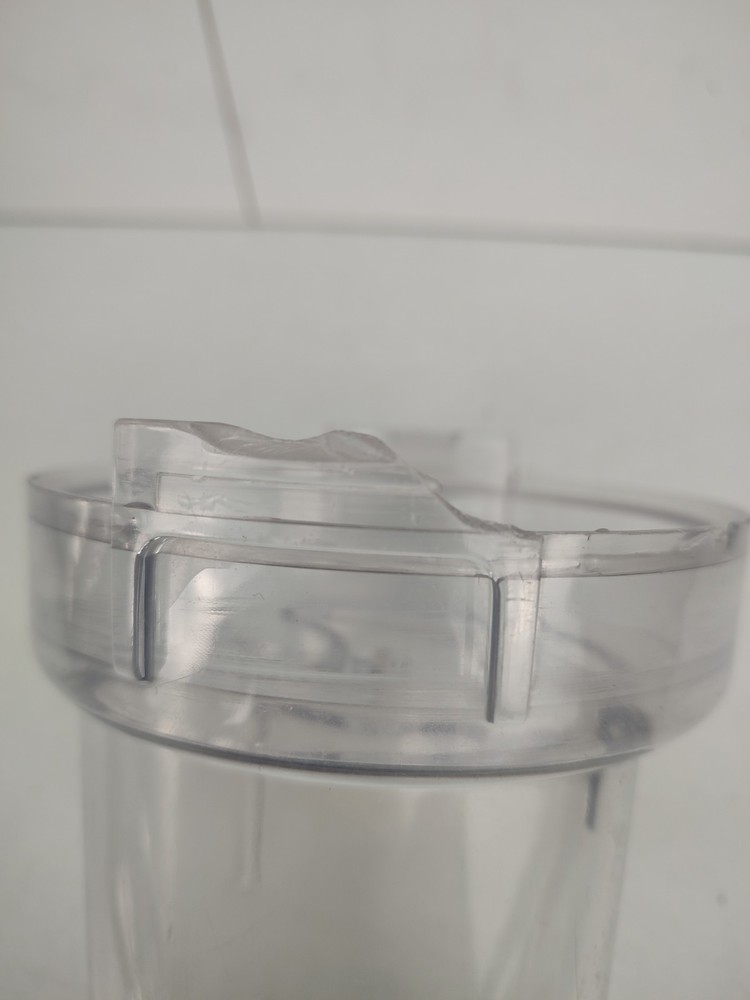 Food Network Mini Processor Lid Replacement FP10 3 Cup Chopper No Pusher Plunger