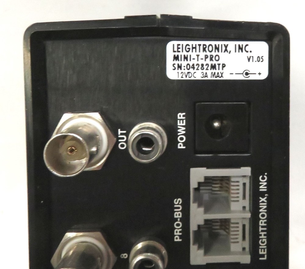 Leightronix Mini-T-Pro Video Switcher Schedule Programmer * Powers On