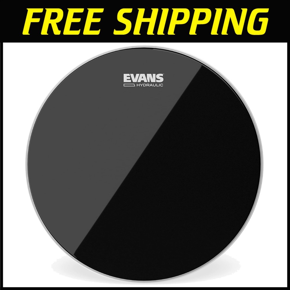 10" Black Drumhead - Made in USA