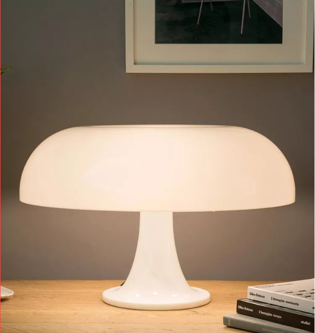 Italy Design White Mushroom Lamp